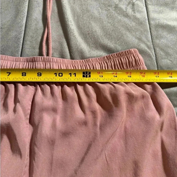 Ann Taylor loft women’s elastic waist casual pants blush pink size M - Picture 5 of 7